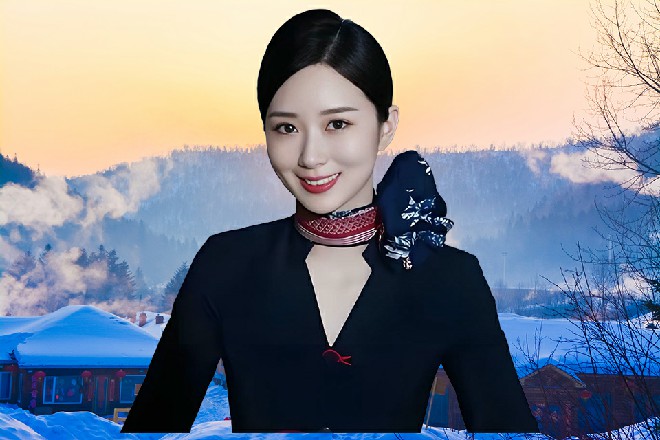 地面留下一个巨大的拳坑，可见这女巨人的力量多么可怕