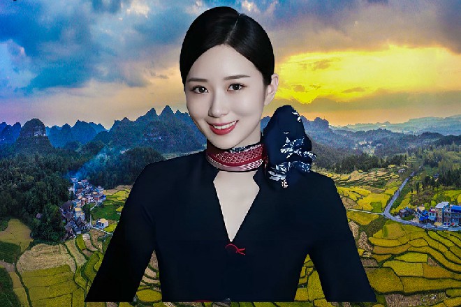 他向着若依狂奔过来，每次踏过地面，都会留下一个脚印