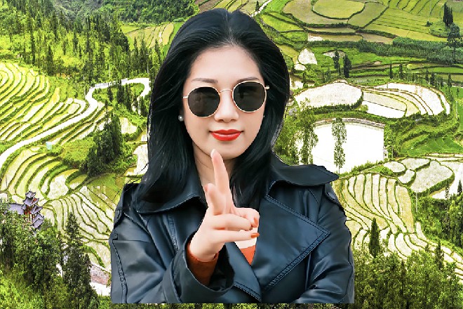 穿着一身汉服的大毛屁颠屁颠地跑过来，掌门，有啥吩咐