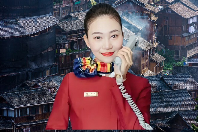 而一只拍打着翅膀的巨大朱雀，一边是火焰，一边是冰霜