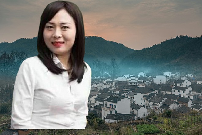 这是她的最后一句话，然后她的身体就倒在了血泊之中