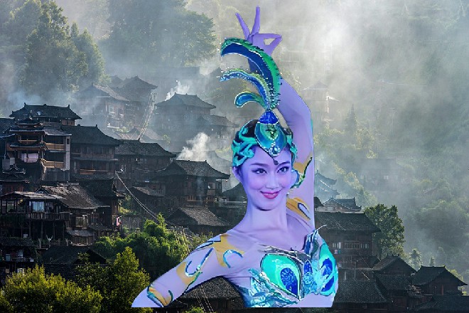 瑞兽相貌美丽，婀娜多姿，实在是天上才能有的绝色