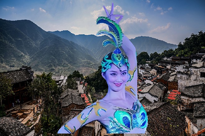 对方一连开了十几枪，子弹接二连三打在了若依的后背上