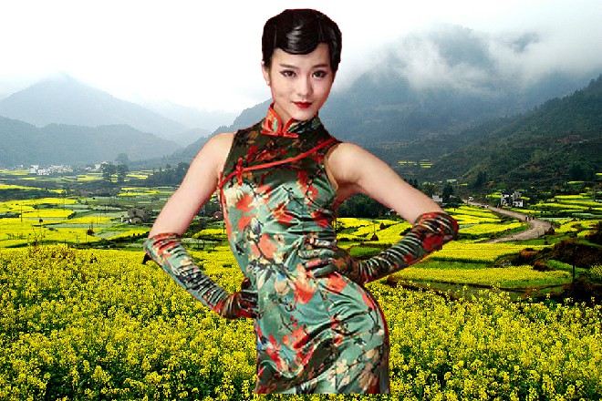 姚强傻了，站在那里，手里的玫瑰花都掉在地上而不自知