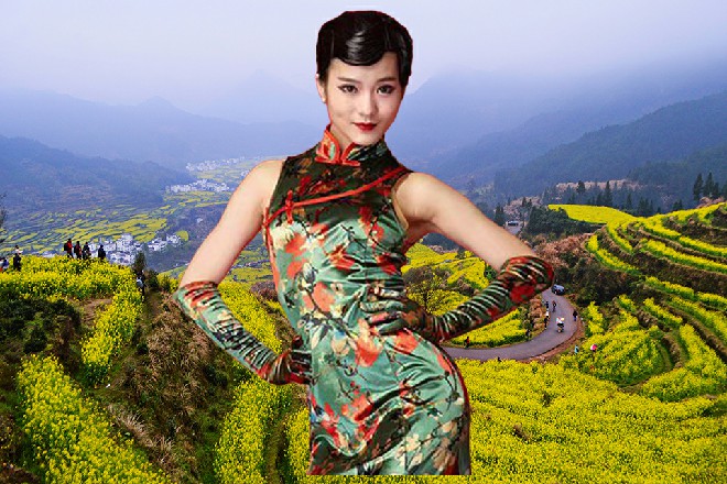 哦，那你就让他试试吧这位快递小哥，呵呵，抬起头来